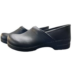 Dansko Black Leather Clogs Men‎ Size 47 (13.5/14)